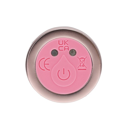 GLASS BULB SHAPED VIBE - PINK