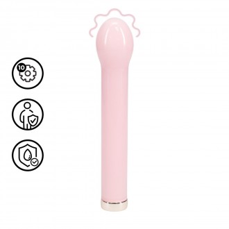 GLASS BULB SHAPED VIBE - PINK