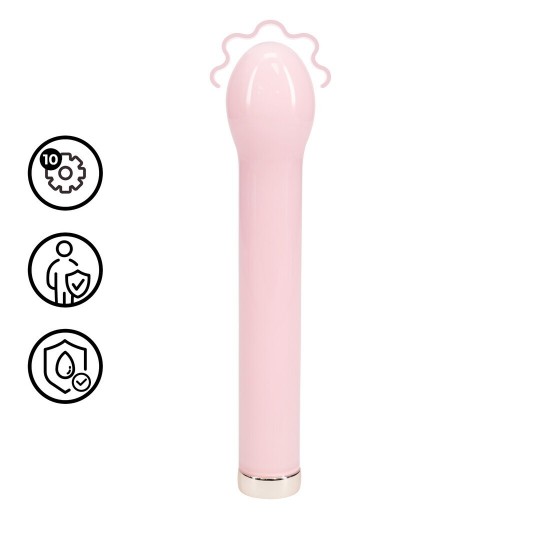 GLASS BULB SHAPED VIBE - PINK