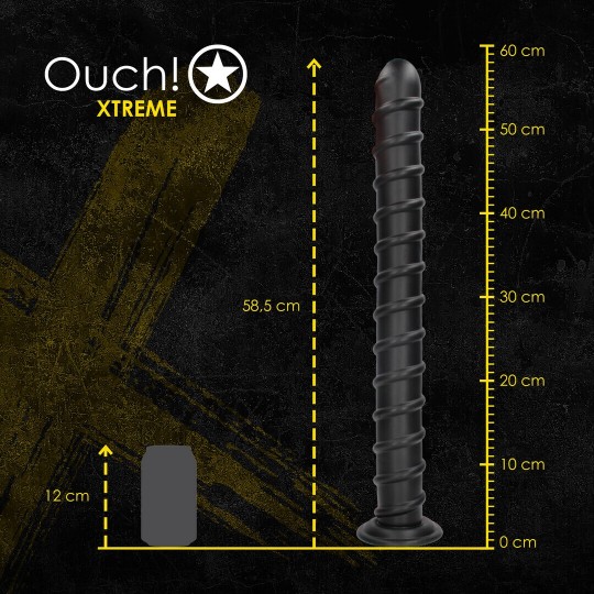 POLE OF POWER - ANAL PLUG - 56,5 CM - BLACK