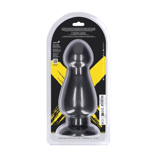 OVERDRIVE - ANAL PLUG - 23,5 CM - BLACK
