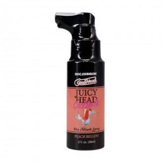 JUICY HEAD - COCKTAILS - DRY MOUTH SPRAY - PEACH BELLINI - 2 FL OZ / 59 ML