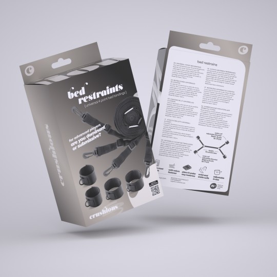 RESTRICCIONES UNIVERSALES BED RESTRAINTS CRUSHIOUS