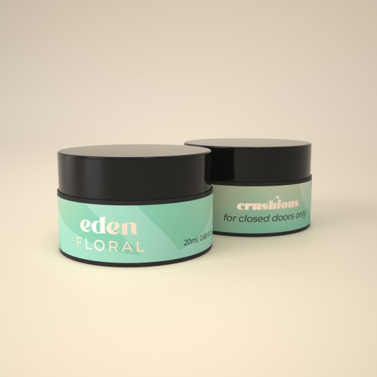 CANDELA DA MASSAGGIO EDEN CON FEROMONI E PROFUMO FLOREALE 20ML CRUSHIOUS