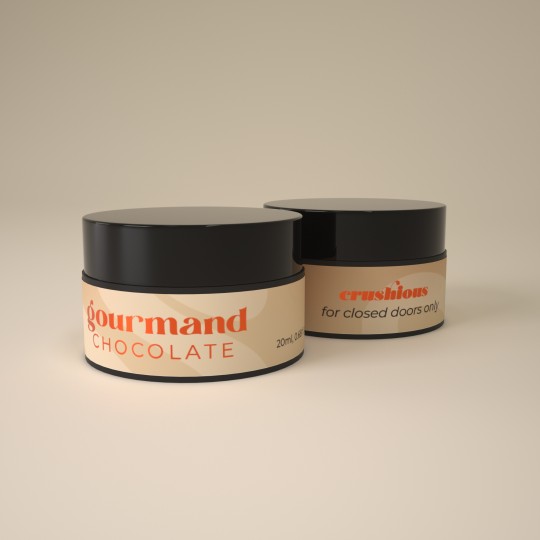 CANDELA DA MASSAGGIO GOURMAND CON FEROMONI E PROFUMO AL CIOCCOLATO 20 ML CRUSHIOUS