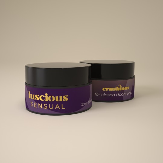 CANDELA DA MASSAGGIO LUSCIOUS CON FEROMONI E PROFUMO SENSUALE 20ML CRUSHIOUS