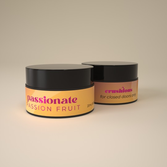 PASSIONATE-MASSAGEKERZE MIT PHEROMONEN UND PASSIONSFRUCHT-DUFT 20 ML CRUSHIOUS