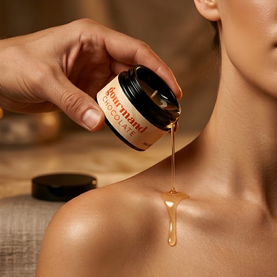 GOURMAND-MASSAGEKERZE MIT PHEROMONEN UND SCHOKOLADENDUFT 20 ML CRUSHIOUS