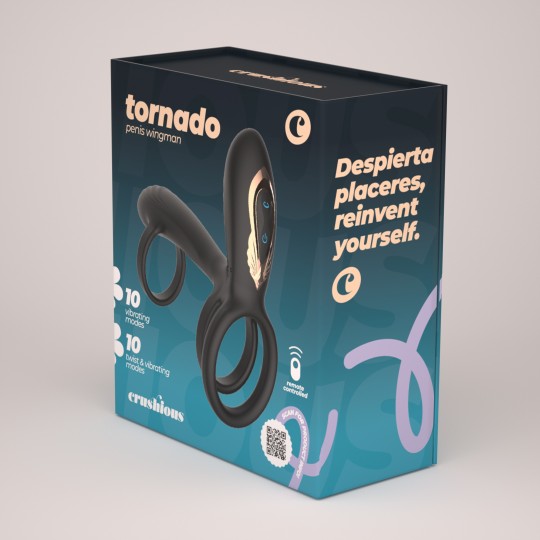 TORNADO ARMATURA ROTANTE PER IL PENE CRUSHIOUS