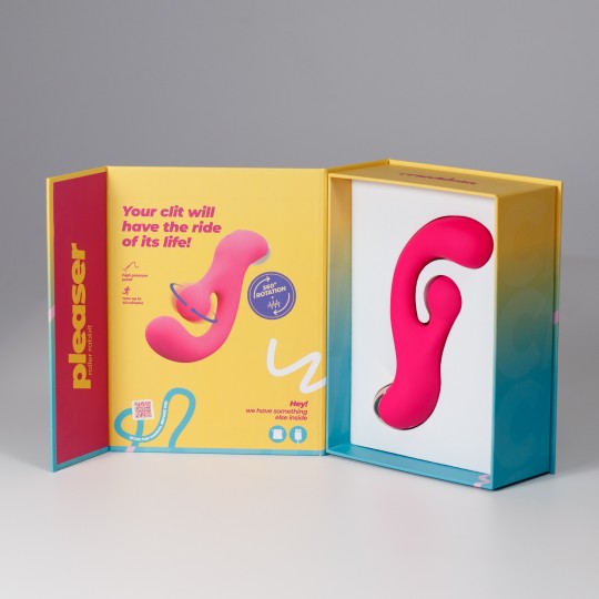 PLEASER VIBRADOR COM ESTIMULAÇÃO ROTATIVA CRUSHIOUS