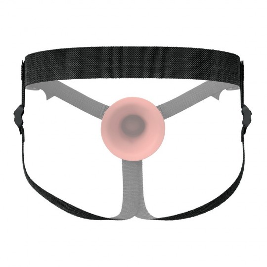 HOLLOW SILICONE STRAP-ON