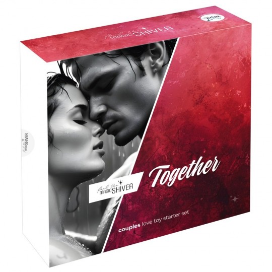 KIT PER COPPIE COUPLE'S LOVE TOY STARTER TOGETHER MAGIC SHIVER