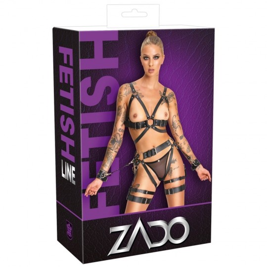 LEATHER HARNESS SET