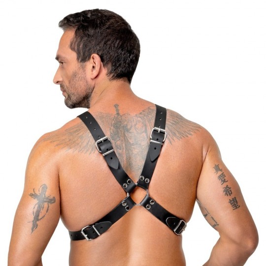 LEATHER CHEST HARNESS