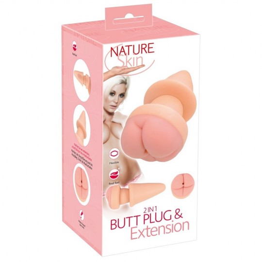 2IN1 BUTT PLUG &amp; EXTENSION