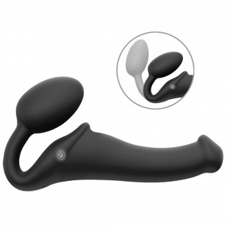 VIBRATING BENDABLE STRAP-ON