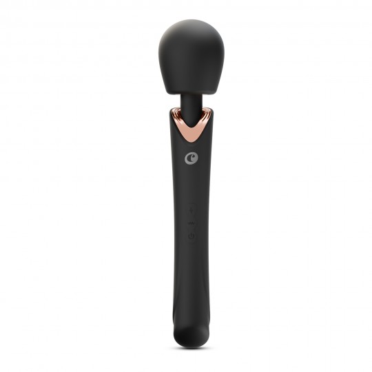 CRUSHIOUS HOLLY RECHARGEABLE WAND MASSAGER BLACK