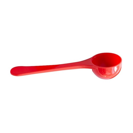 PACK OF 25 RED SPOONS - 0.21 OZ / 6 GR DOSAGE