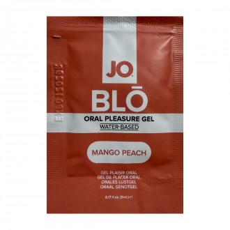 BLO - MANGO PEACH - ORAL PLEASURE GEL - 0.17 FL OZ / 5 ML - SACHET