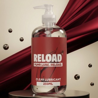 RELOAD BY EXS - CLEAR WATERBASED LUBRICANT - 8.4 FL OZ / 250 ML