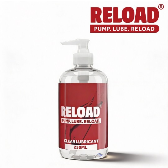 RELOAD BY EXS - CLEAR WATERBASED LUBRICANT - 8.4 FL OZ / 250 ML