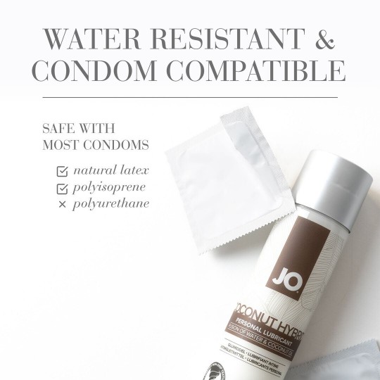 COCONUT HYBRID - WATERBASED AND COCONUT OIL LUBRICANT - 1 FL OZ / 30 ML