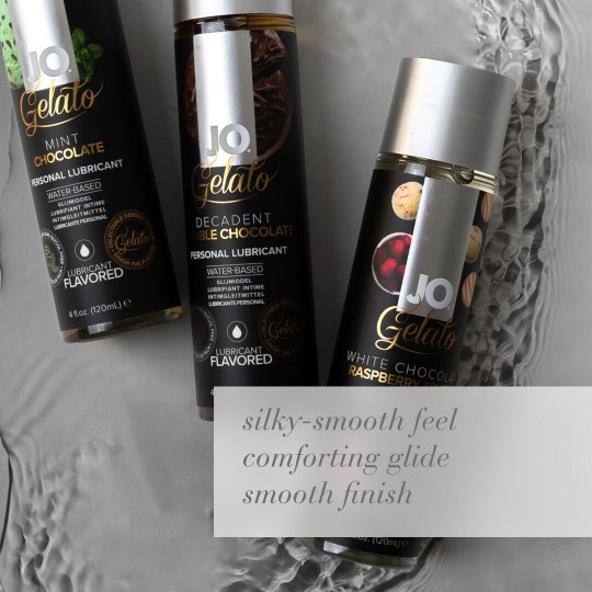 GELATO - DECADENT DOUBLE CHOCOLATE - WATERBASED LUBRICANT - 1 FL OZ / 30 ML