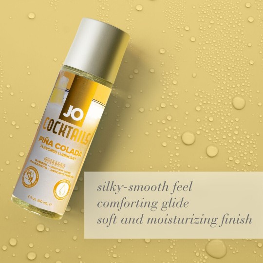 COCKTAILS - PINA COLADA - WATERBASED LUBRICANT - 2 FL OZ / 60 ML