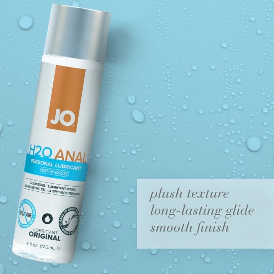 H2O ANAL - ORIGINAL - WATERBASED LUBRICANT - 4 FL OZ / 120 ML