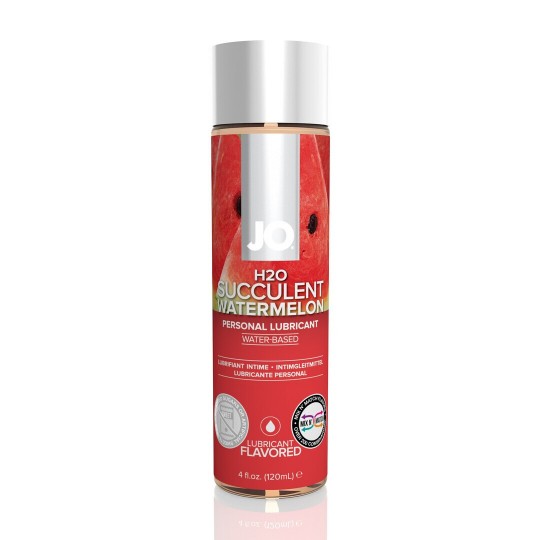 H2O - SUCCULENT WATERMELON - WATERBASED LUBRICANT - 4 FL OZ / 120 ML