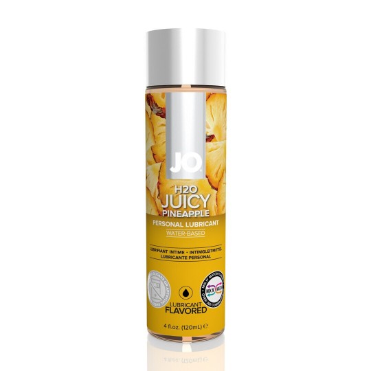 H2O - JUICY PINEAPPLE - WATERBASED LUBRICANT - 4 FL OZ / 120 ML