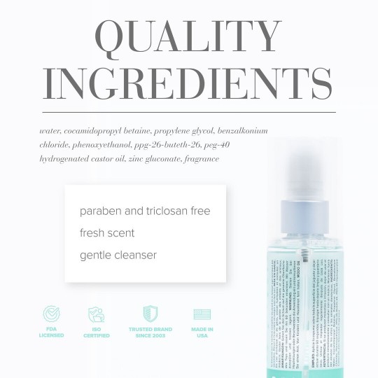 FRESH SCENT - MISTING TOY CLEANER - 2 FL OZ / 60 ML