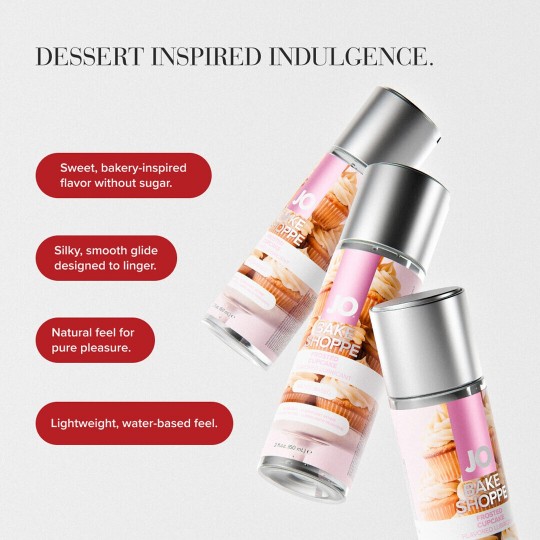 BAKE SHOPPE - FROSTED CUPCAKE - WATERBASED LUBRICANT - 2 FL OZ / 60 ML