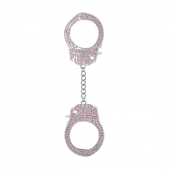HEAVY-DUTY DIAMOND HANDCUFFS - PINK
