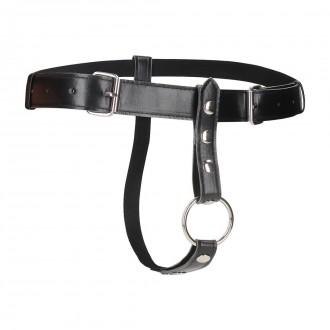 BUTT PLUG HARNESS - BLACK