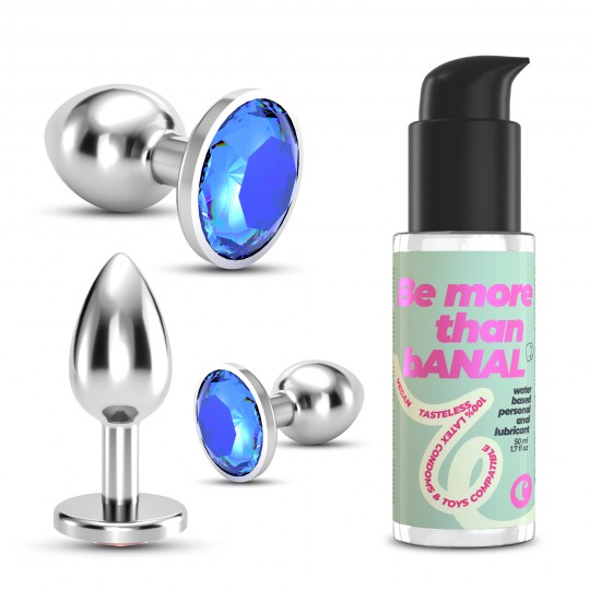 BIJOU ANAL WET TRAIN TRIO CRUSHIOUS BLEU