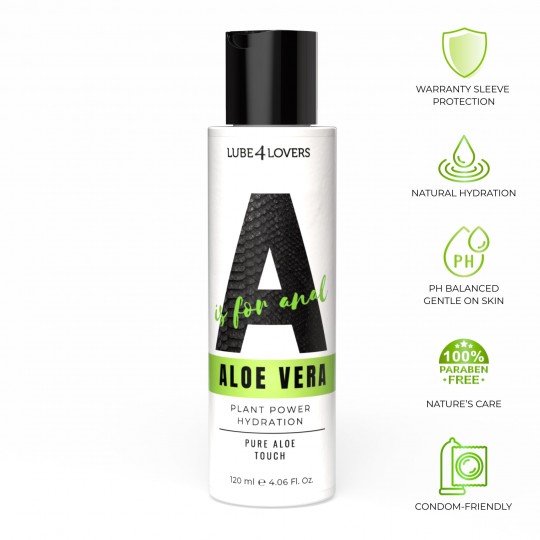 A IS FOR ALOE VERA LUBRIFICANTE ANALE