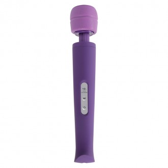 MASAGEADOR CON CARGADOR USB CANDY PIE MAGIC WAND MORADO