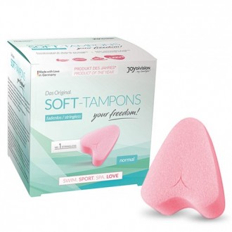 CAIXA COM 3 TAMPÕES SOFT-TAMPONS NORMAL