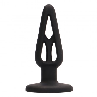 PLUG & PLAY ANALE IN SILICONE 4 " NERO