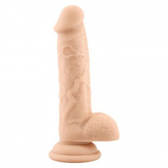 REAL SAFE ROD LARGE REALISTIC DILDO WHITE