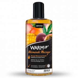 WARMUP EDIBLE MASSAGE OIL MANGO PASSION FRUIT 150ML