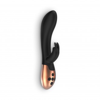 ELEGANCE OPULENT RECHARGEABLE SELF-HEATING VIBRATOR BLACK