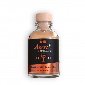 GEL DE MASAJE CON SABOR A APEROL INTT 30 ML