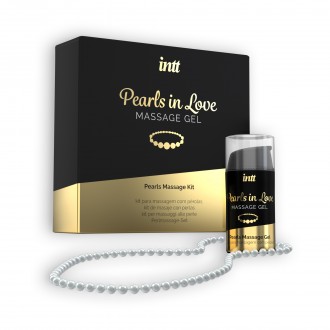 INTT PEARLS IN LOVE MASSAGE GEL WITH PEARL NECKLACE 15 ML