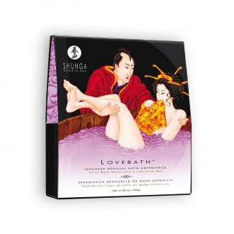 SALES DE BAÑO SHUNGA LOVE BATH SENSUAL LOTUS 650GR