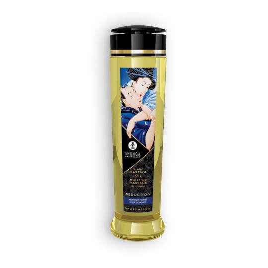 ÓLEO DE MASSAGEM SHUNGA SEDUCTION MIDNIGHT FLOWER 240ML