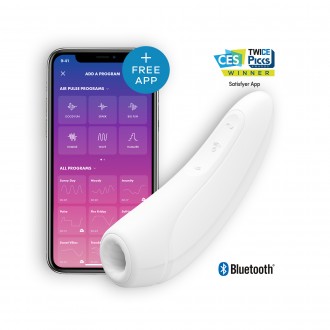 SATISFYER CURVY 1+ WITH APP WHITE