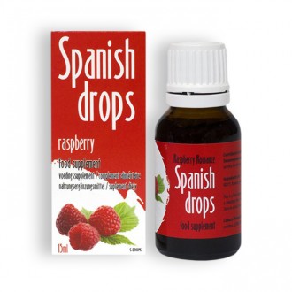 SPANISH FLY RASPBERRY ROMANCE DROPS 15ML