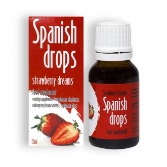 SPANISH FLY STRAWBERRY DREAMS DROPS 15ML